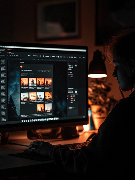 Building image websites